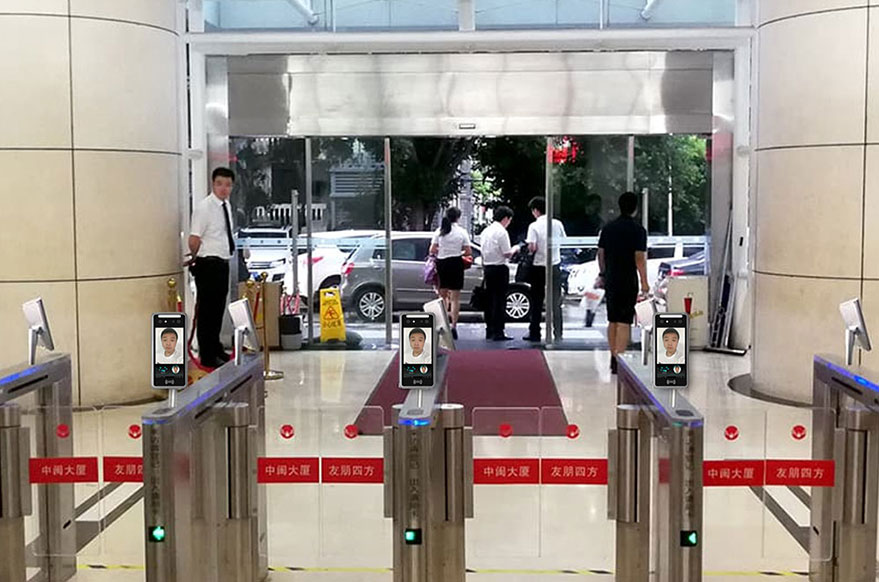 楼宇、园区人脸识别门禁系统_智能化解决方案_深圳捷易科技