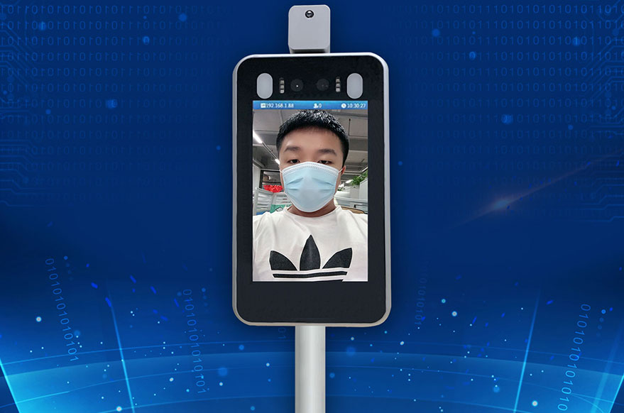 首都北京疫情再发、人脸测温门禁机助力小区迅速测温智能防控