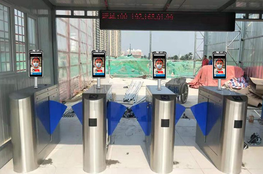 好的建筑工地门禁，请认准深圳捷易人脸识别门禁测温一体机