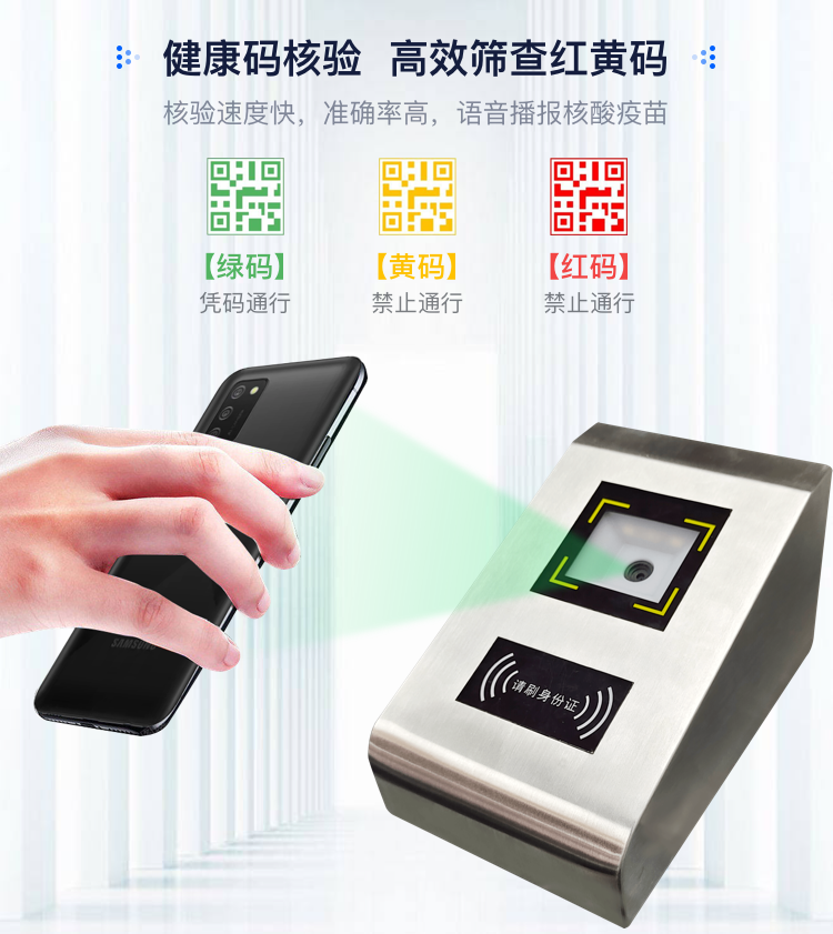 第8代户外防雨闸机式人证核验终端