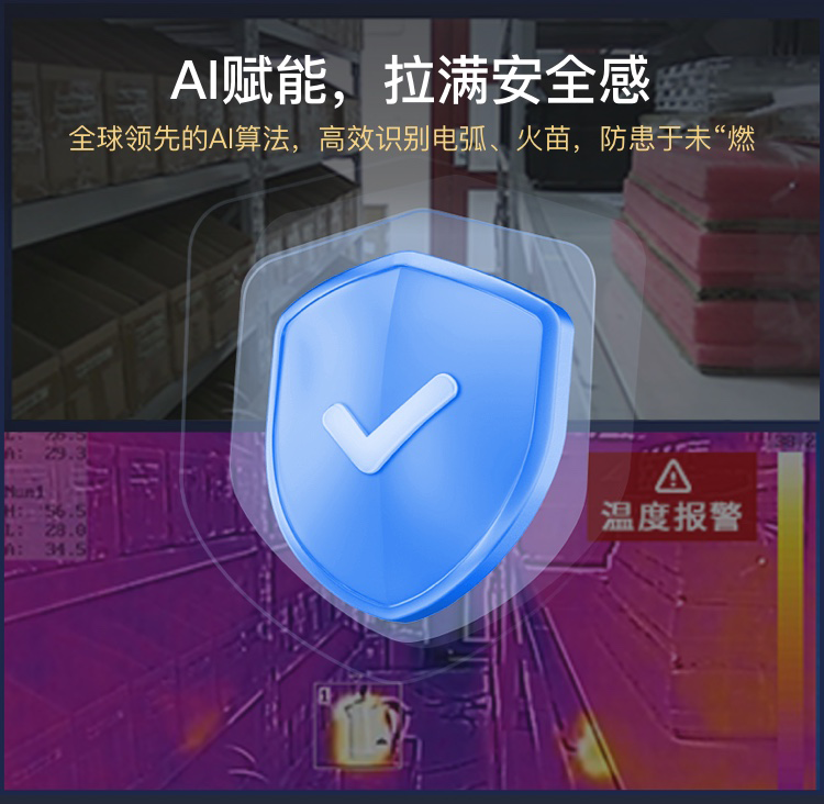 三光谱防火侦测热像仪